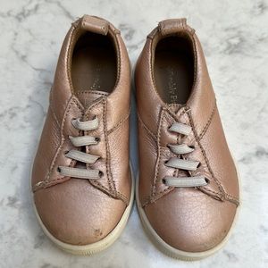 Freshly picked rose gold sneakers size 6